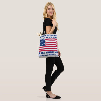 Tote Somos americanos Bolsa
