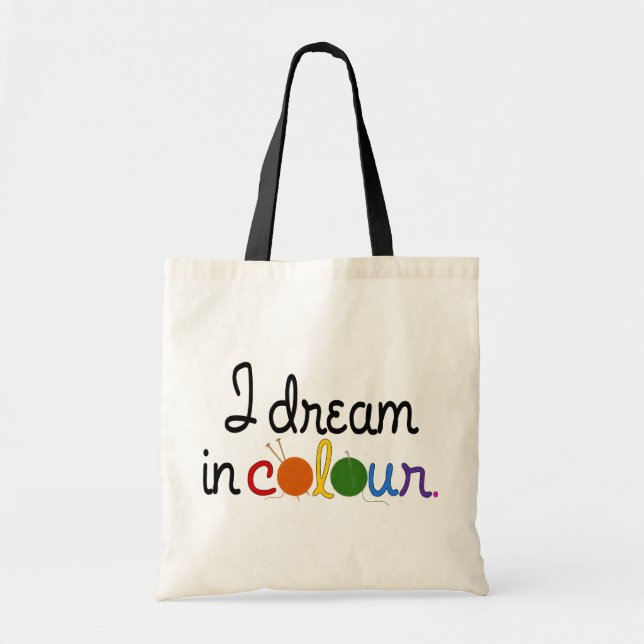 Tote Sonho em bolsa de cor - para luzes (Frente)