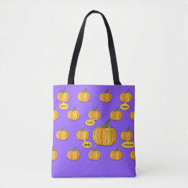 Tote Spooky Happy Halloween Pumpkin Patch Bolsa