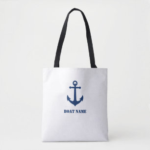 Tote Sua âncora sh0d da bola do bolsa do nome do barco