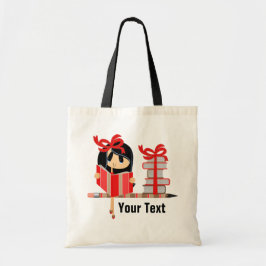 Tote Sua escola de texto nº 4 Bolsa de orçamento