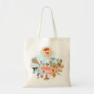 Tote Sunny Southern California Cartoon Bolsa