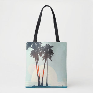 Tote Sunset Palms Bolsa