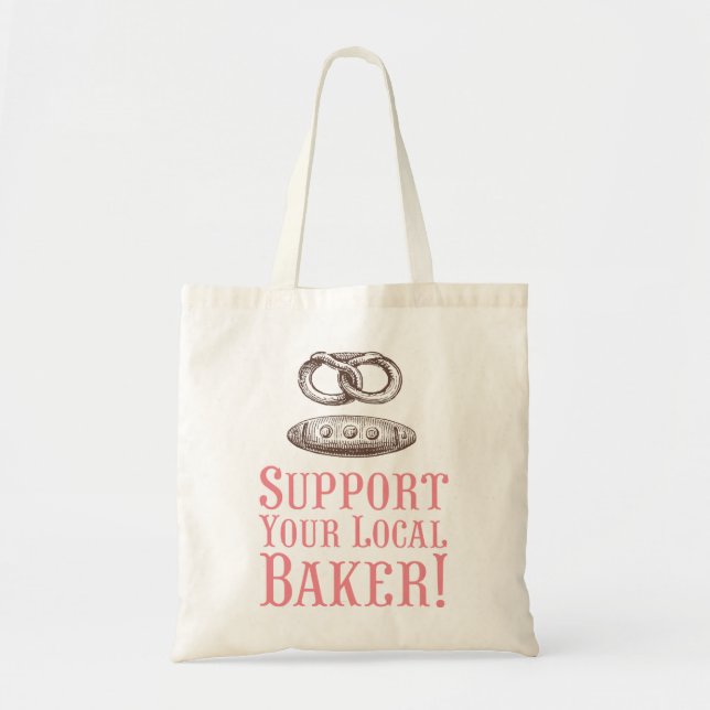 Tote Suportar o Bolsa de padeiro local (Frente)