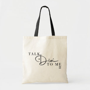 Tote Talk Dizi Script Black Basic Bolsa