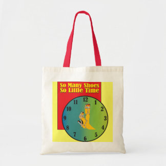 Tote Tão muitos calçados tão pouco bolsa do tempo