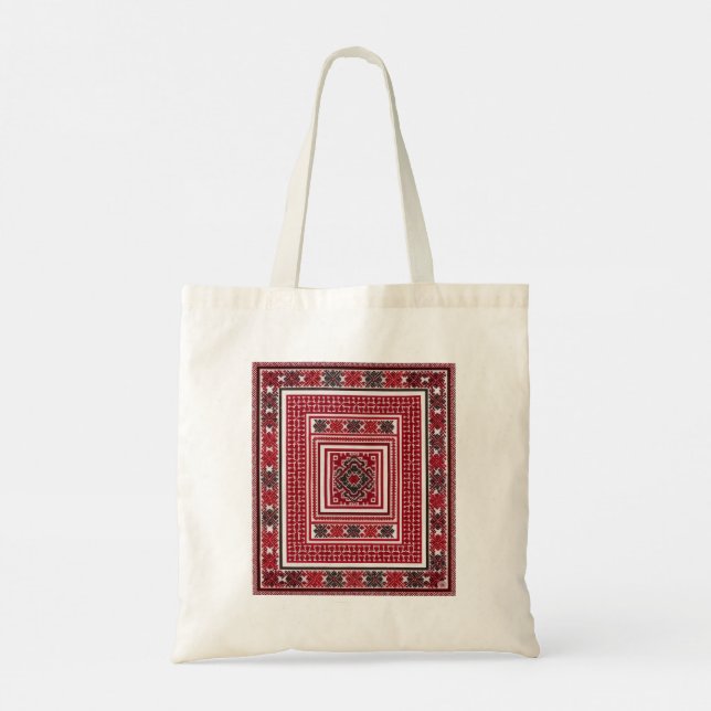 Tote tatreez bolsa palestiniano (Verso)