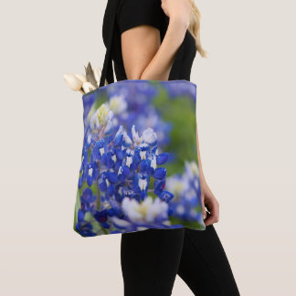 Tote Texas Bluebonnets na bolsa florescente
