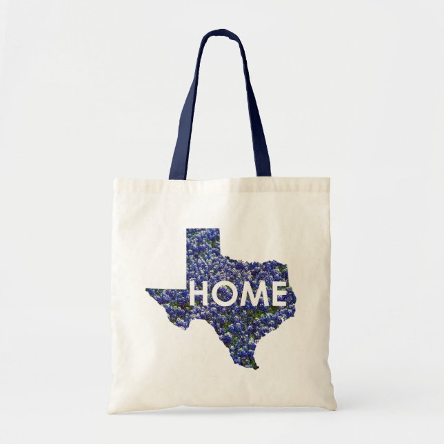 Tote Texas é o bolsa Home do bluebonnet (Frente)
