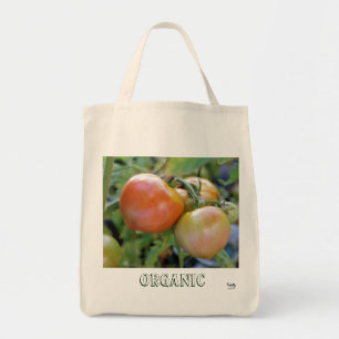 Tote Tomates de jardim na Bolsa de compra de vinha