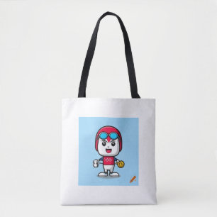 Tote "Tóquio 2008 - Mascot Design de Bolsa inspirado na