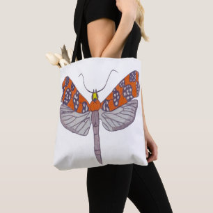 Tote Total - Mariposa Ailanthus (branca)