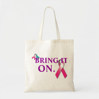 Tote Traga-o no bolsa - fita cor-de-rosa