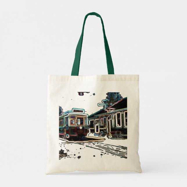 Tote TRC Neon Streetcar no stn Hunter Budget Bolsa (Verso)