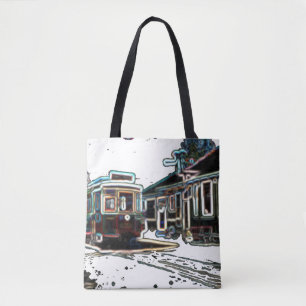 Tote TRC Neon Streetcar no stn Medium Shoulder Bolsa