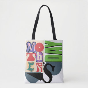 Tote Tributação da Tipografia Trendy: Bolsa Dia de as m