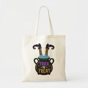 Tote Truque de Cauldron ou bolsa de tratamento da bruxa