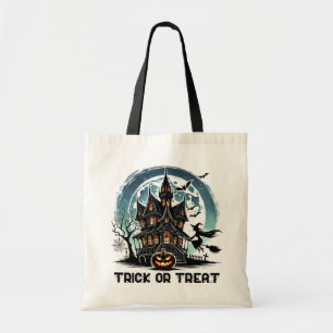 Tote Truque de Halloween ou bolsa de tratamento