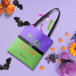 Tote Truque Spooky ou Bolsa de Tratamento