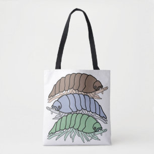 Tote Tudo - 3 Bicho-de-conta (branco)