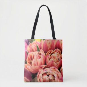 Tote Tulipas rosa - bolsa