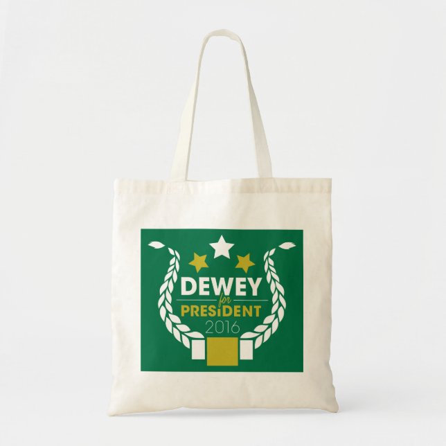 Tote Um bolsa de Dewey! (Frente)