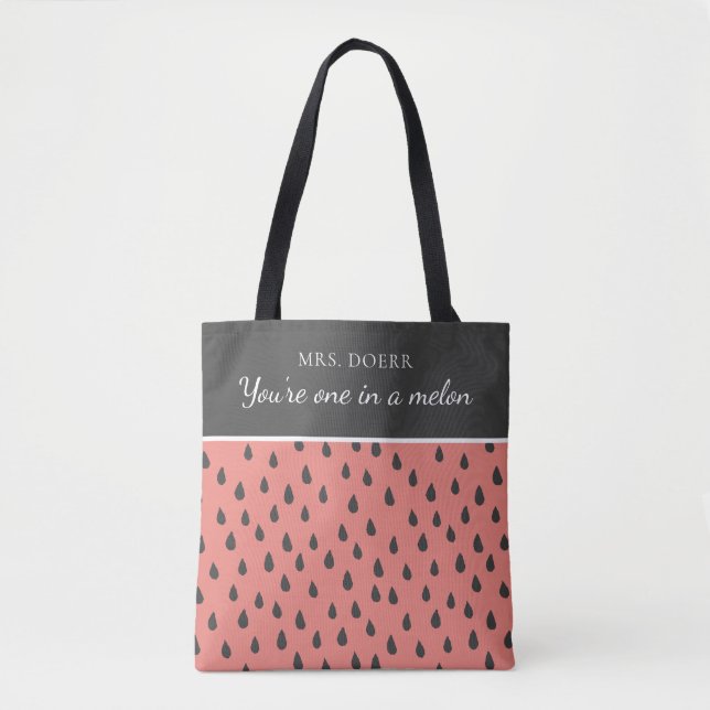 Tote Um Em Um Bolsa De Professor De Melão (Frente)