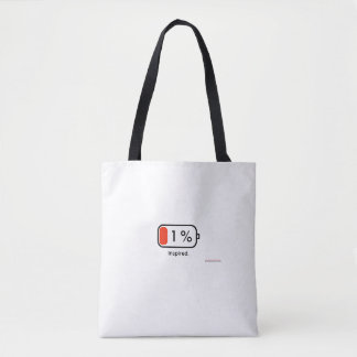 Tote Um por cento inspirado - Bolsa