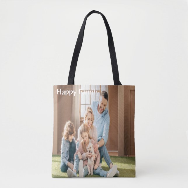 Tote Uma aventura de cada vez: Bolsa de família feliz (Frente)