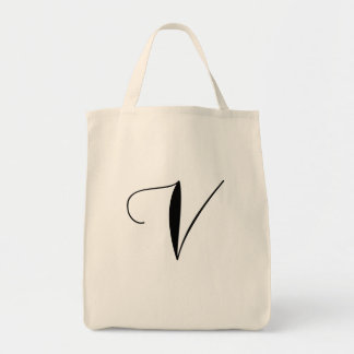 Tote V são para o bolsa do Vegan
