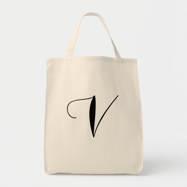 Tote V são para o bolsa do Vegan (Frente)
