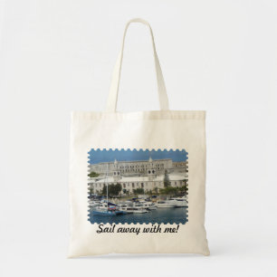 Tote Vela de Bermuda afastado comigo o bolsa