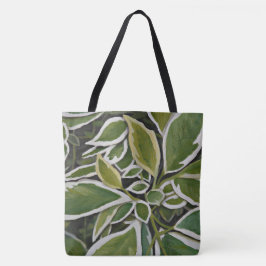 Tote Verdes e BOLSA das árvores do Branco-Dogwood