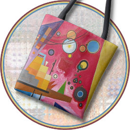 TOTE - "Vermelho Intenso" - Imagem de Arte Abstrat