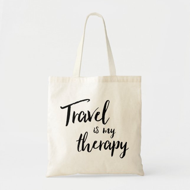 Tote Viagem é minha bolsa de terapia (Frente)