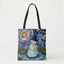 Tote Vincent the Snowman Bolsa