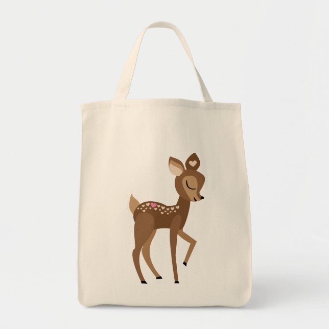 Tote Você é-me CERVO o bolsa do mantimento (Frente)
