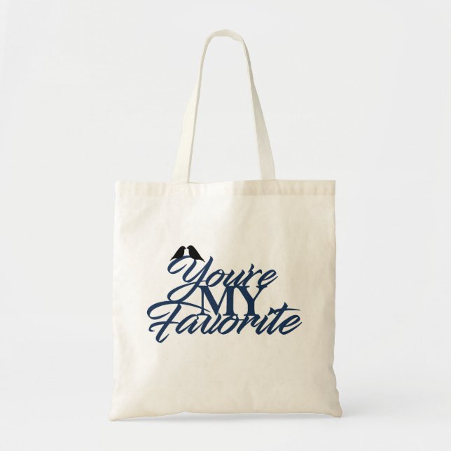 Tote Você é meu favorito - o bolsa (Frente)