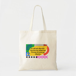 Tote Você é meu outro bolsa multilíngue