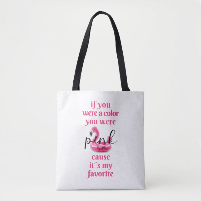 Tote Você era rosa - Bolsa (Frente)