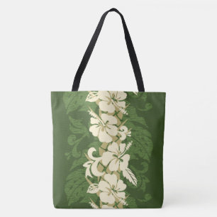 Tote Waikoloa Havaiana Hibiscus Bolsa de praia Floral