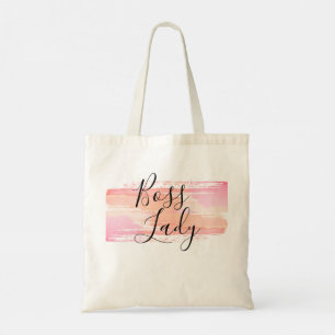 Tote Watercolor Boss Lady Bolsa