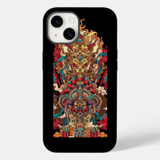 Totem de dragão chinês, arte de tatuagem