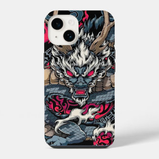 Totem de dragão chinês, arte de tatuagem