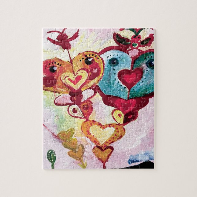 Totem Love Quebra-cabeça (Vertical)