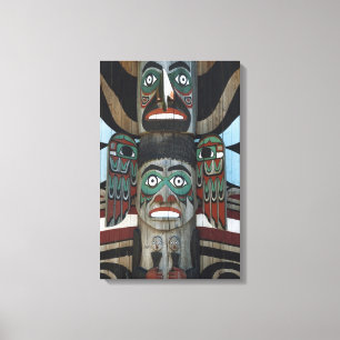 Totem Pole Canvas