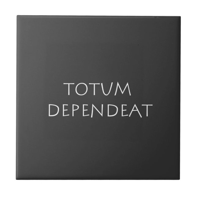 Totum dependente (Frente)