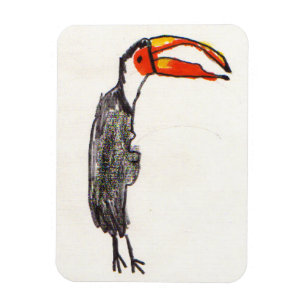 Toucan caçoa o ímã da arte
