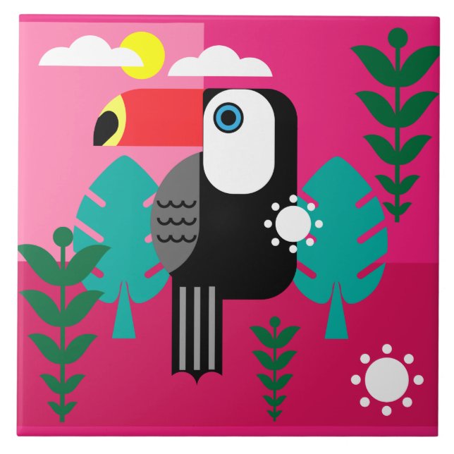 Toucan Tropical Bird (Frente)