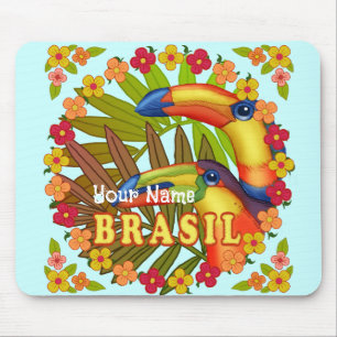 Toucans do Brasil mousepad